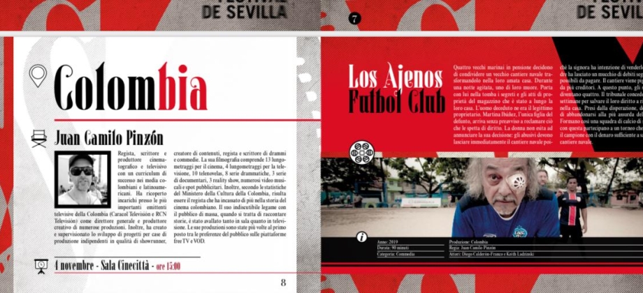 Película colombiana "Los Ajenos Fútbol Club" fue aplaudida en el festival de cine "Scoprir" de Roma