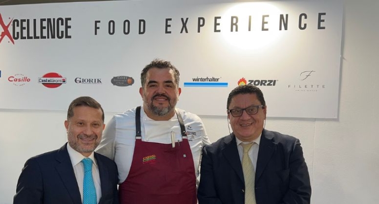 Gastronomía colombiana presente en la feria 'Excellence Food&Innovation' de Roma con el chef Roy Cáceres