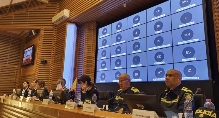 Policía colombiana e italiana avanzan en cooperación e intercambios académicos 