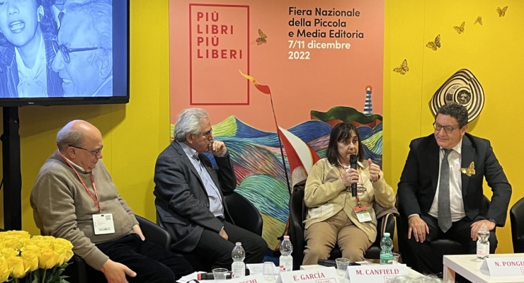 En la Feria del Libro "Più Libri Più Liberi, en la Nuvola de Roma, brilla Gabriel García Márquez, 40 años después del premio nobel