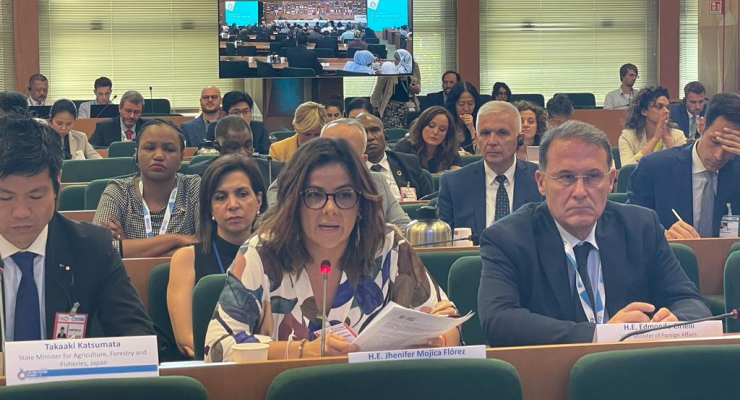 Ministra de Agricultura y Desarrollo Rural de Colombia participa en la Cumbre de Balance de Naciones Unidas sobre los Sistemas Alimentarios