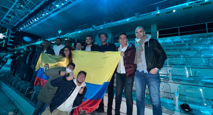 Embajadora en Italia Gloria Isabel Ramírez acompañó delegación colombiana en Copa Davis 
