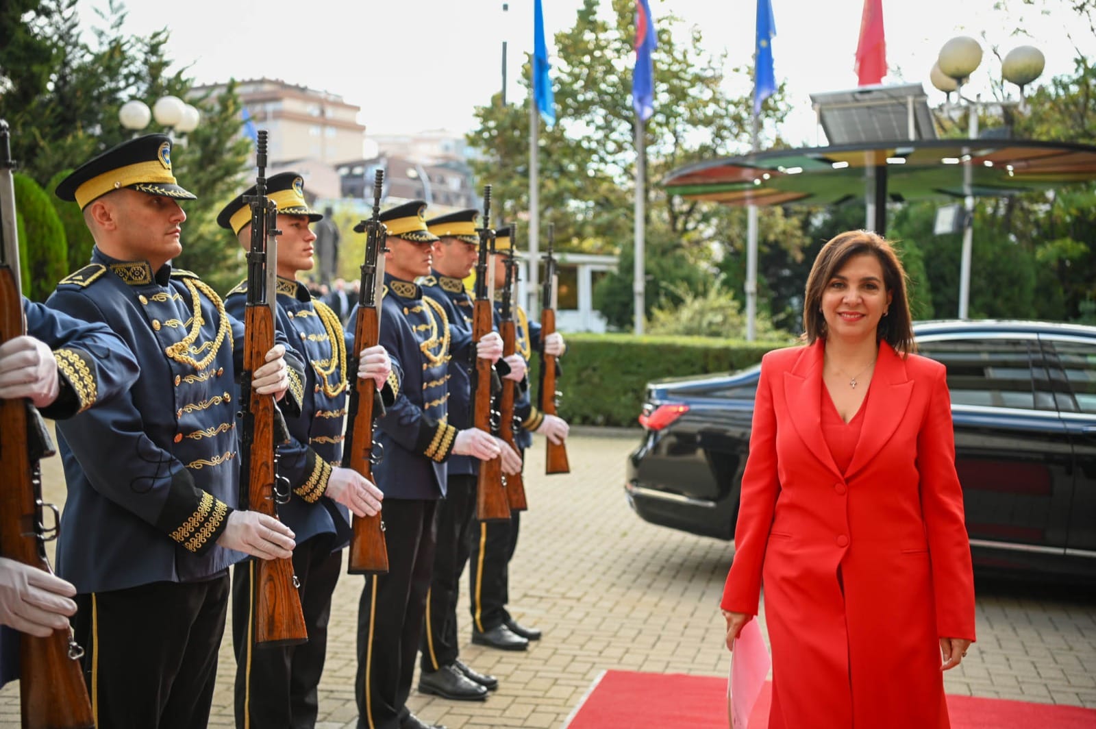 Embajadora de Colombia en Italia, Ligia Margarita Quessep, presentó cartas credenciales como Embajadora no residente en Kosovo