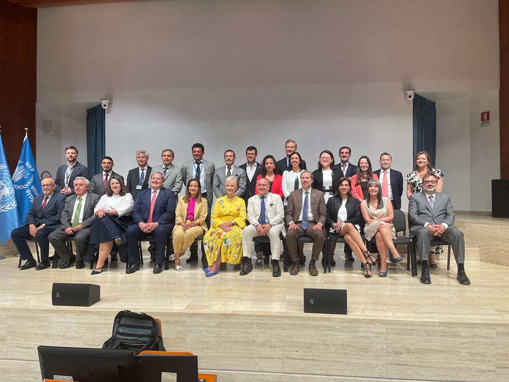 Participación de Colombia en el encuentro del Grupo Regional de América Latina y el Caribe (GRULAC) con la Directora Ejecutiva del Programa Mundial de Alimentos (PMA), Cindy McCain