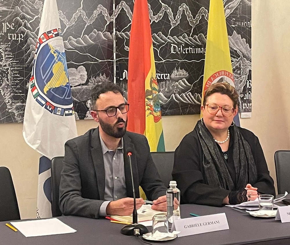 Presentación del Libro en italiano “Manuela Sáenz, Simón Bolívar, Revolución, Pasión, feminismo”