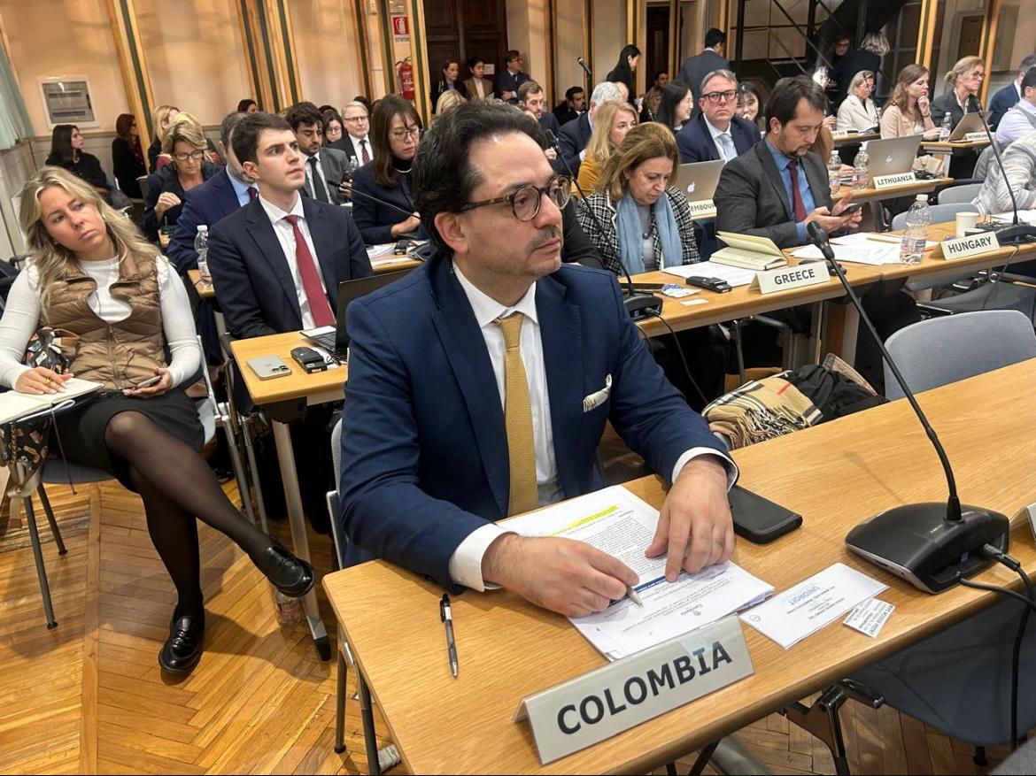 Colombia participó en la Asamblea General del Instituto Internacional para la Unificación del Derecho Privado UNIDROIT