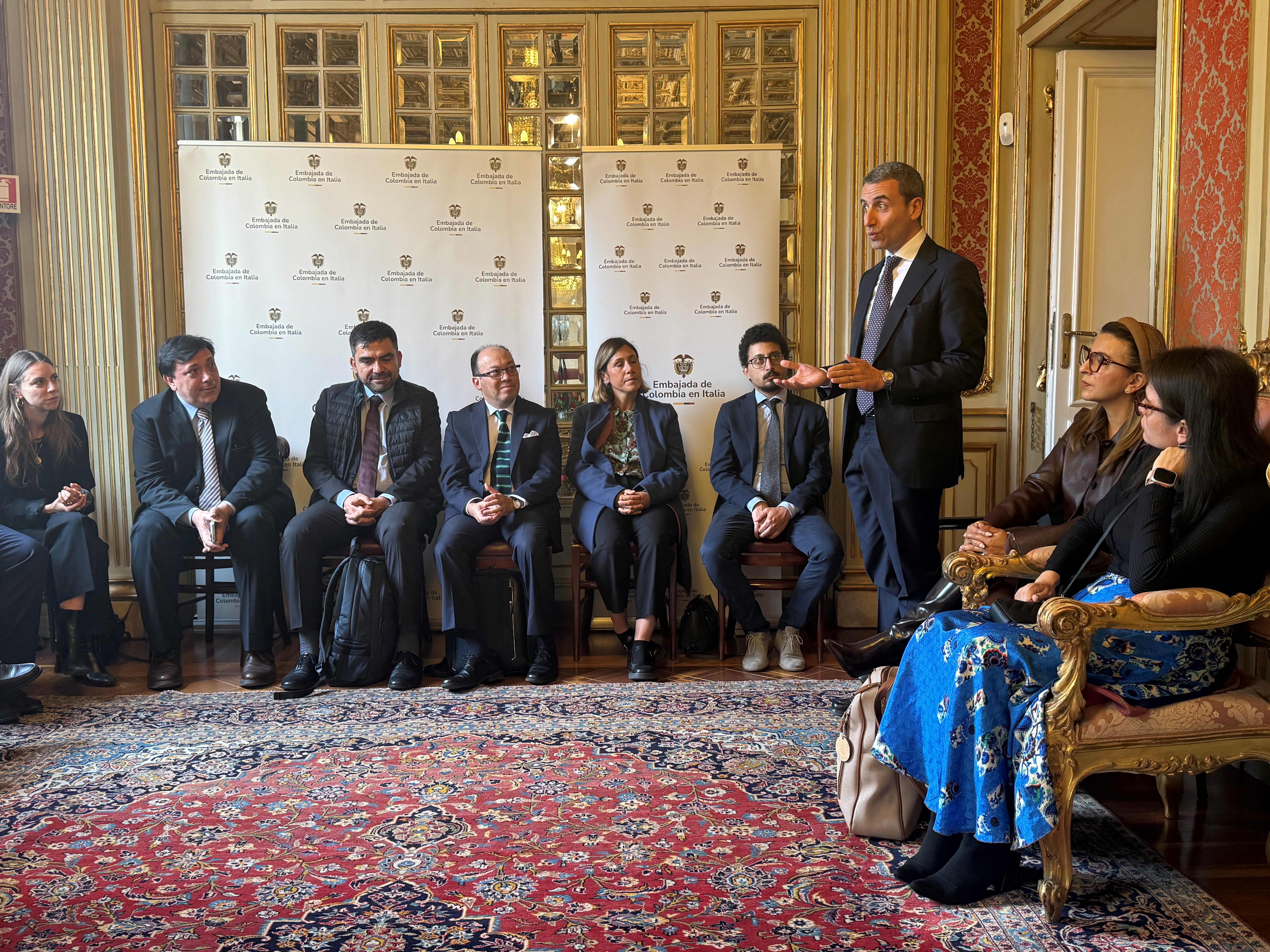 Visita de investigación y alta formación “National Cybersecurity Ecosystem – Colombia” organizada por la Universidad LUISS Guido Carli de Roma