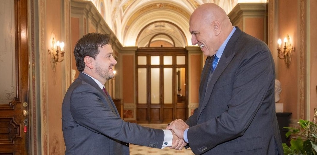 Colombia e Italia fortalecen relaciones bilaterales en materia de defensa y seguridad, lucha contra el crimen organizado transnacional, ciberseguridad y espacio