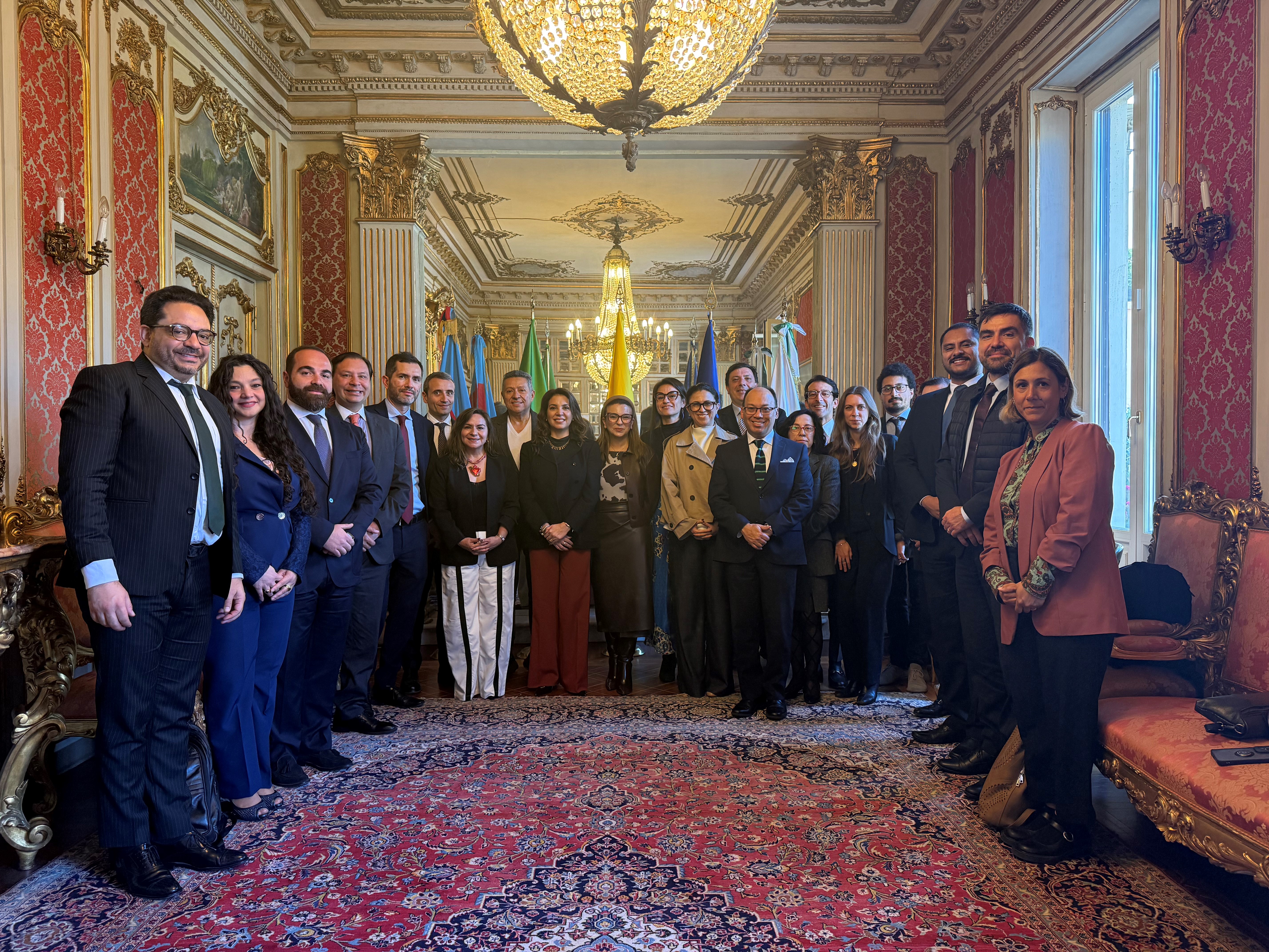 Visita de investigación y alta formación “National Cybersecurity Ecosystem – Colombia” organizada por la Universidad LUISS Guido Carli de Roma