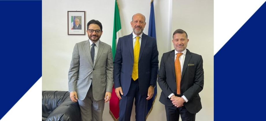 Colombia e Italia unidas en fortalecimiento de agenda bilateral