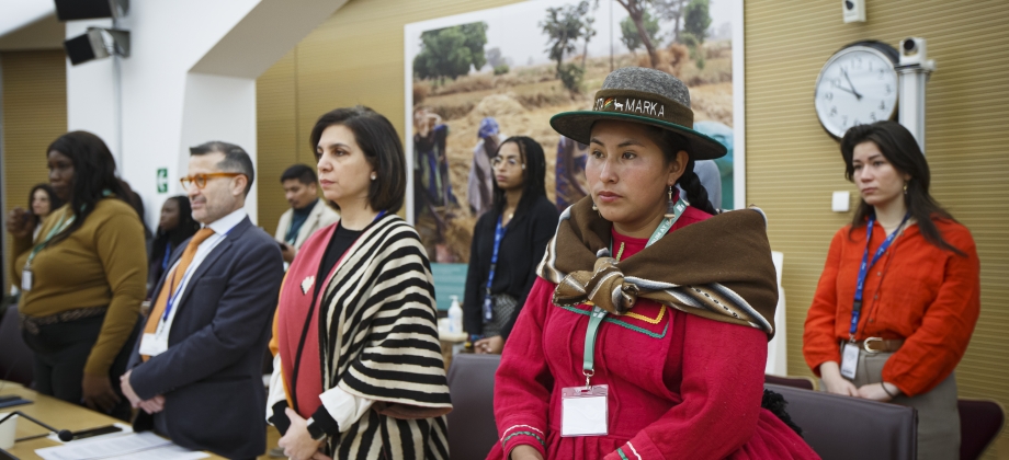 Participación de Colombia en la Sexta Reunión Mundial del Foro de los Pueblos Indígenas en el FIDA