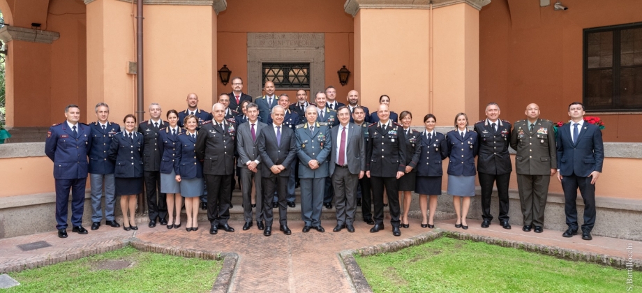 Colombia presente en el XXXVIII Curso de Alta Formación de Seguridad Pública en Italia