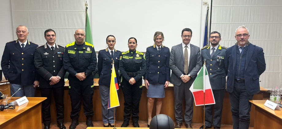 Con la cooperación de Italia, policía colombiana avanza en proceso de modernización 