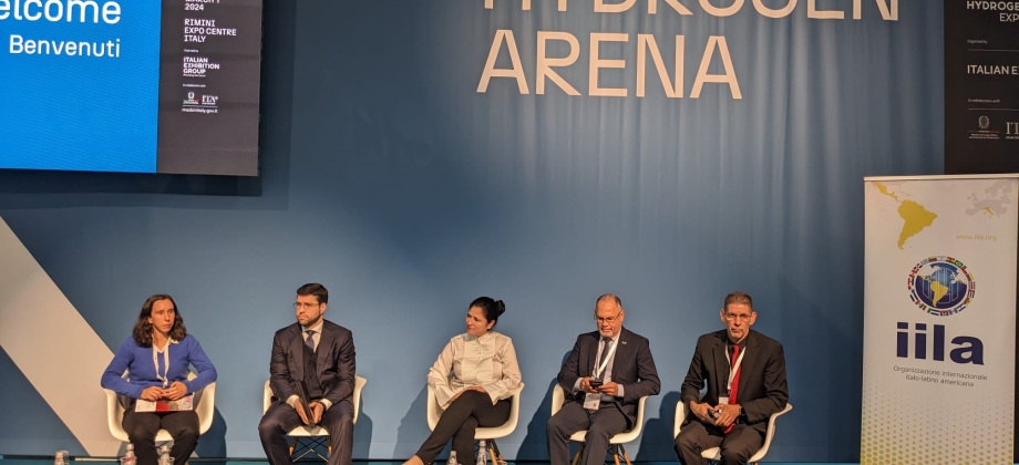 Embajada de Colombia en Roma aseguró importante participación del país en la Feria Key Energy 2024