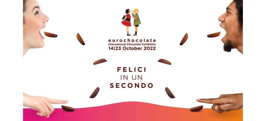 Colombia protagonista en la Feria Eurochocolate 2022