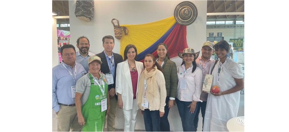 Colombia brilla en la Feria Macfrut 2023 en Italia