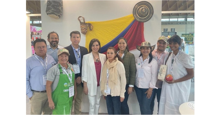 Colombia brilla en la Feria Macfrut 2023 en Italia