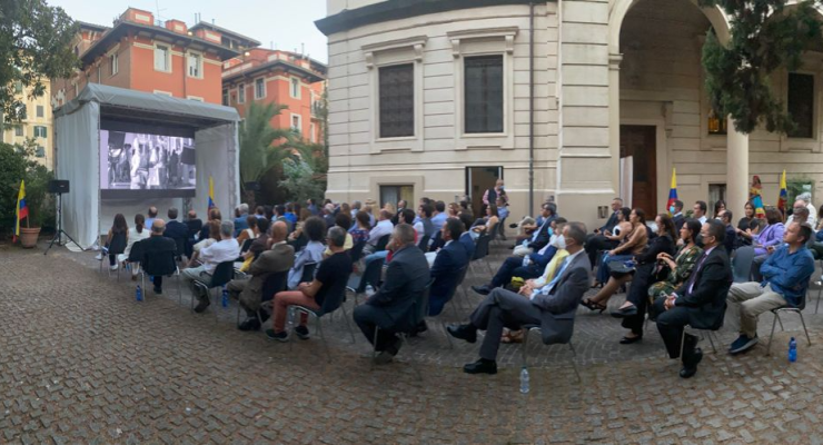 La Embajada de Colombia en Italia conmemoró el Día de la Independencia con la presentación de “El Olvido que Seremos”